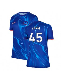 Chelsea Romeo Lavia #45 Heimtrikot für Frauen 2024-25 Kurzarm